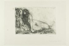 Secret, 1913. Creator: Edvard Munch.