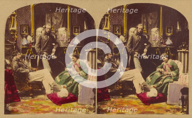 One too many, about 1860. Creators: London Stereoscopic & Photographic Co, Joseph John Elliott.