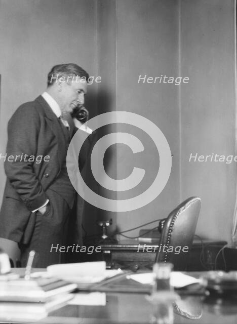 Carey, William F., Mr., portrait photograph, 1929 July 3. Creator: Arnold Genthe.