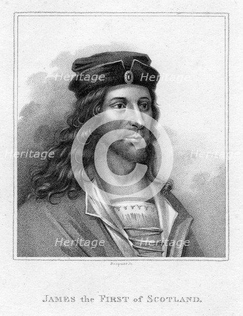 James I of Scotland. Artist: Unknown