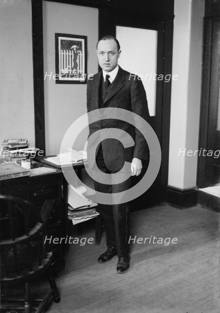 R.J. Wildhack, 1917. Creator: Bain News Service.