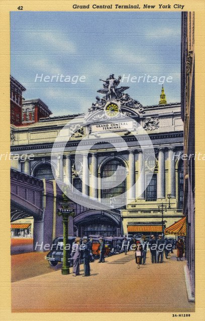 Grand Central Terminal, New York City, New York, USA, 1933. Artist: Unknown