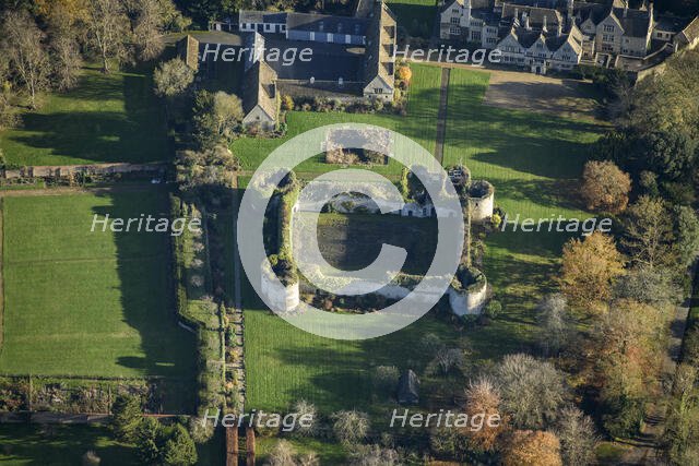 Barnwell Castle, a thirteenth century fortified residence, North Northamptonshire, 2024. Creator: Damian Grady.