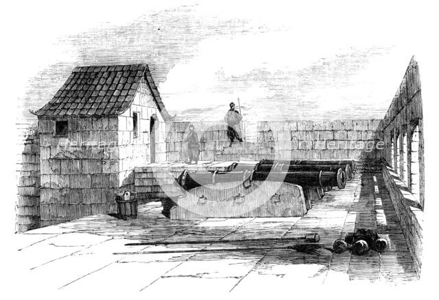 Kowloon Fort, opposite Hong-Kong, 1857. Creator: Unknown.