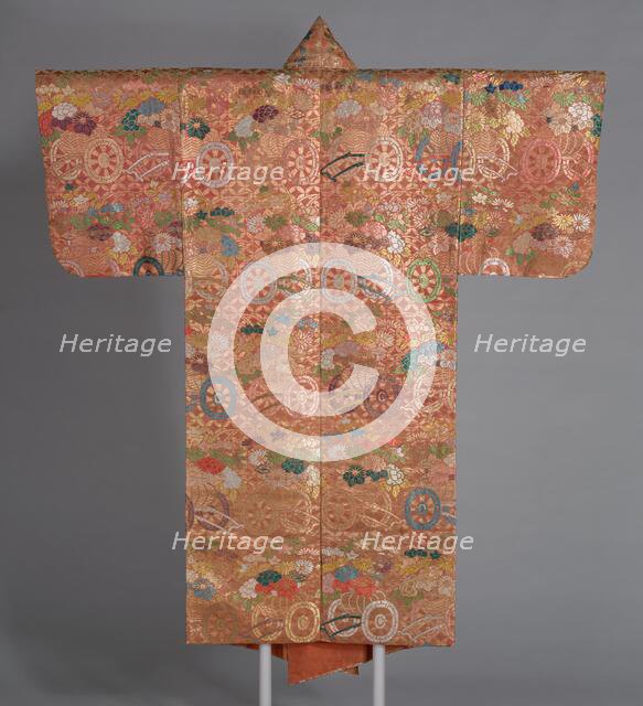 Atsuita karaori (Noh Costume), Japan, late Edo period (1789-1868), 1801/25. Creator: Unknown.