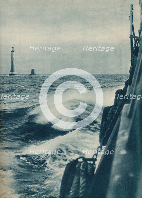 'Eddystone Lighthouse', 1936. Artist: Unknown.