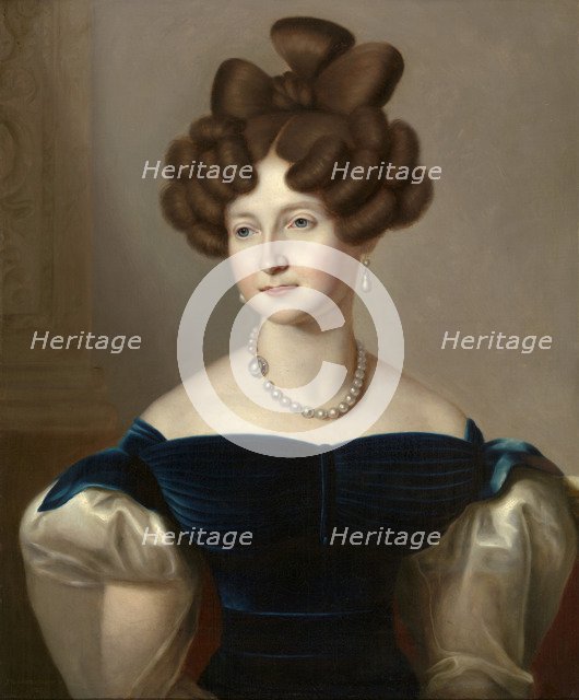 Grand Duchess Anna Pavlovna of Russia (1795-1865), Queen of the Netherlands, ca 1835.