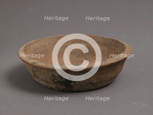 Bowl, Coptic, 4th-7th century. Creator: Unknown.