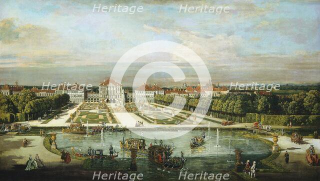 Nymphenburg Palace, Munich, c. 1761. Creator: Bernardo Bellotto.