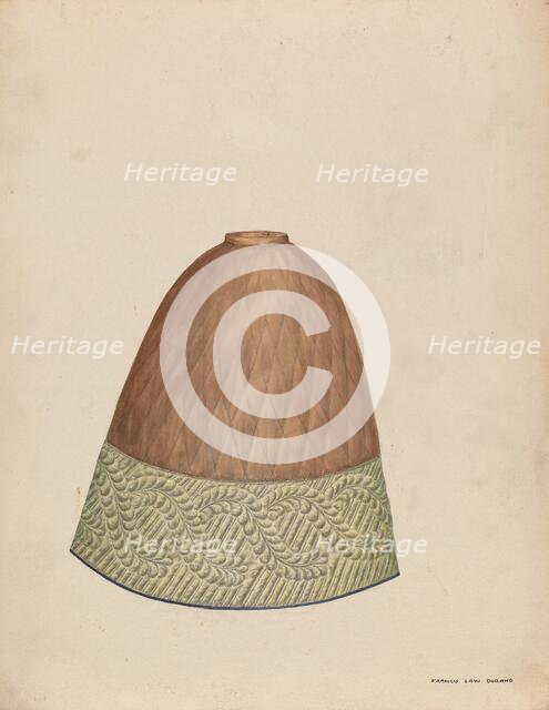 Petticoat, c. 1937. Creator: Francis Law Durand.