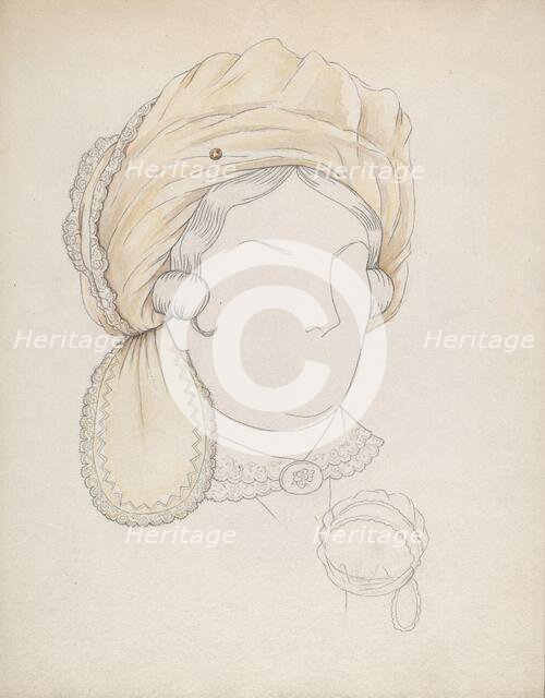 Headdress, 1935/1942. Creator: Eva Noe.