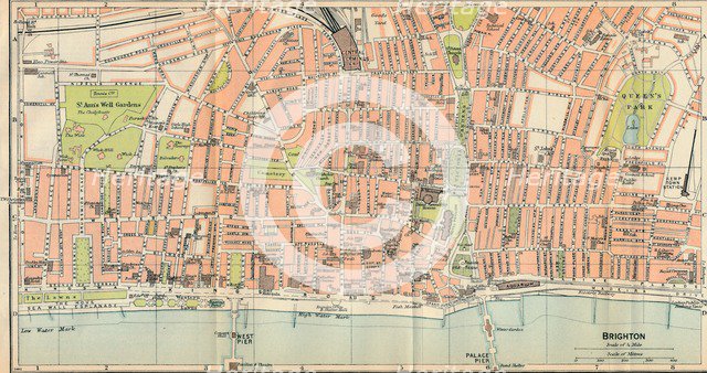 'Brighton', c20th Century. Artist: John Bartholomew.
