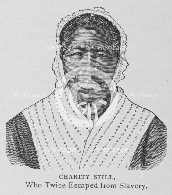 Charity Still, who twice escaped from slavery, 1897. Creator: Unknown.