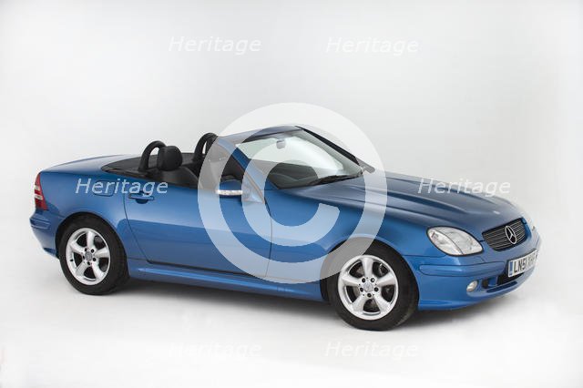 2001 Mercedes Benz SLK 320. Creator: Unknown.