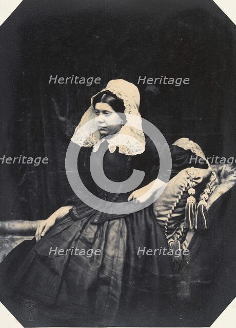 Autre nièce du propriétaire du no. 7, 1854-56. Creator: Louis-Pierre-Théophile Dubois de Nehaut.