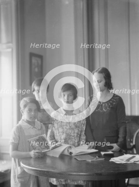 Jewish charities activities involving children, 1931 May 27. Creator: Arnold Genthe.