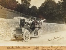 Aix-les-Bains road race. June 1903, 1903. Creator: Martini, Max von (1879-1953).