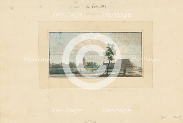 View of Boer, at Franeker, 1700-1800. Creator: Anon.