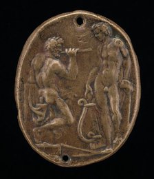 Apollo and Marsyas, mid 16th century. Creator: Unknown.