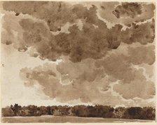 Clouds over a Forest. Creator: Franz Kobell.