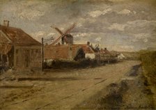 The Mill at Kiel, 1885-1888. Creator: Henri Jean Augustin de Braekeleer.