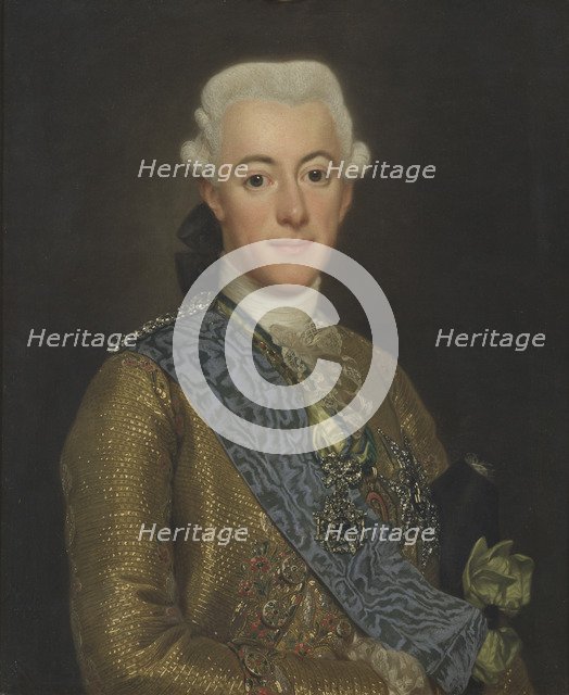 Portrait of King Gustav III of Sweden (1746-1792), 1775.