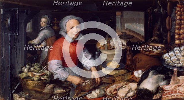 Preparations for a Feast, 1575-1625. Creator: Unknown.