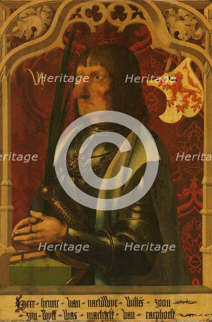 Portrait of Hendrik IV of Naaldwijk, Knight and Hereditary Marshall of Holland, c.1500-c.1506. Creator: Anon.