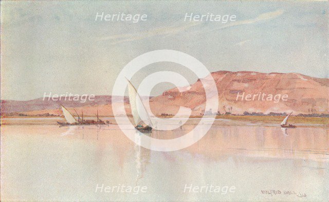 'On The Nile', c1900. Artist: Wilfrid Williams Ball.