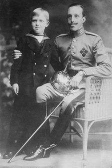 King and Crown Prince of Spain, 1915, 1915. Creator: Bain News Service.