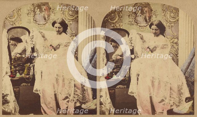 Pin Money., about 1865. Creator: Alfred Silvester.