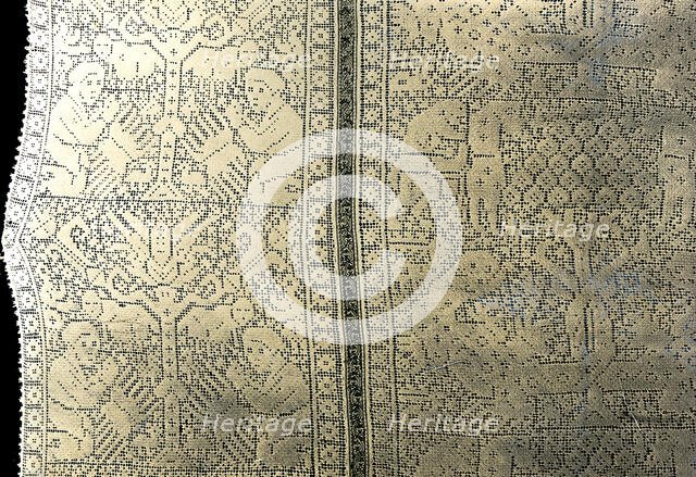 Table Cover, Spain, 18th/19th century. Creator: Unknown.