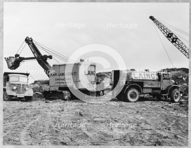 Filton Airfield, South Gloucestershire, 30/04/1950. Creator: John Laing plc.