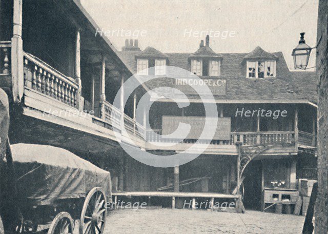 'The Tabard Inn, Southwark', c1873, (1903). Artist: Alfred Newton & Sons.