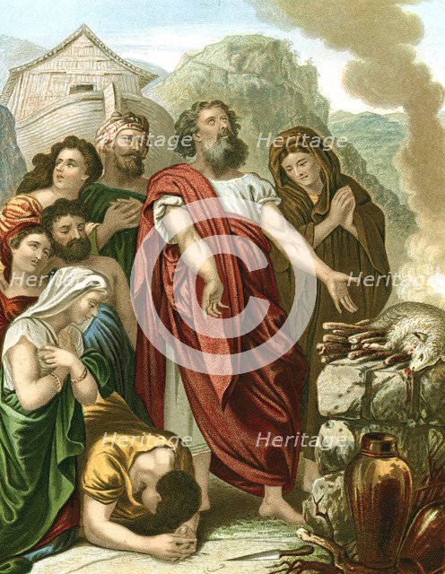 The Deluge or Flood, mid 19th century. Artist: Unknown