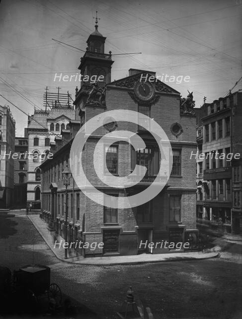 Boston, Mass., Old State House, between 1890 and 1905. Creator: Unknown.