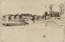 Chelsea, 1879. Creator: James Abbott McNeill Whistler.