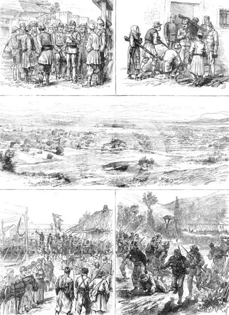 Sketches of the Insurrection in Servia, 1883. Creator: Unknown.