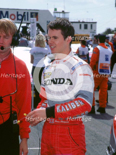 James Thompson. British touring cars driver.. Artist: Unknown.