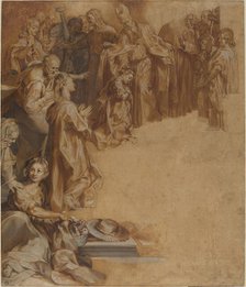 The Presentation of the Virgin in the Temple, c. 1600. Creator: Federico Barocci.