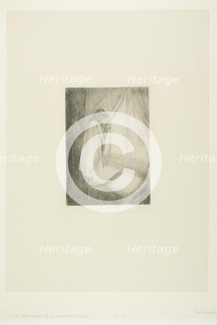 The Girl at the Window, 1894. Creator: Edvard Munch.