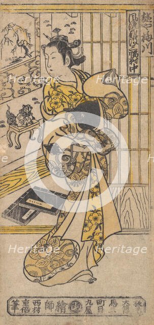 The House of Umegawa. Creator: Nishimura Shigenobu.