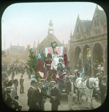 Annual Floral Festival, Chipping Campden, Gloucestershire, 1896. Artist: Henry Taunt.