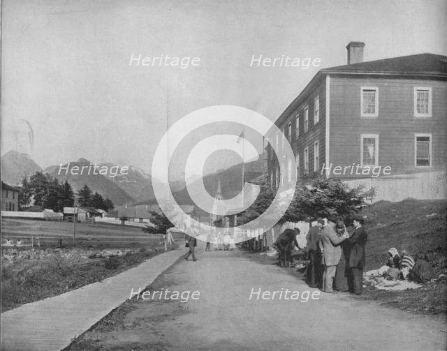 'A Street in Sitka, Alaska', c1897. Creator: Unknown.