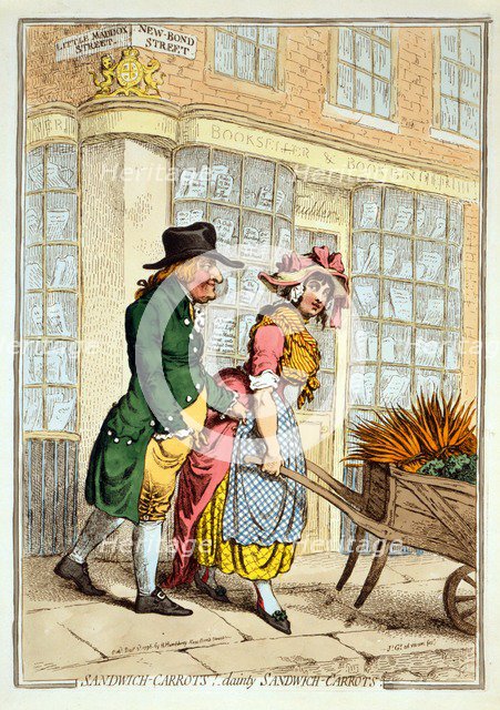 Sandwich Carrots: dainty Sandwich Carrots, 1796.