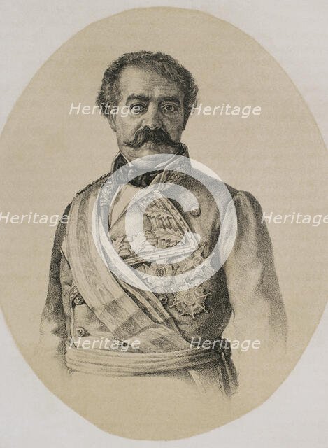 Agustín Nogueras Pitarque, (1786-1857), Spanish military officer and politician, 1869.  Creator: Unknown.