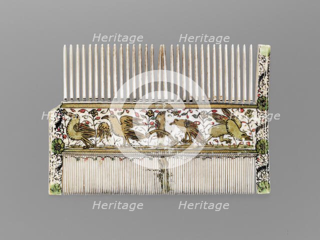 Woman's Comb, French or Italian, 15th or 16th century. Creator: Unknown.