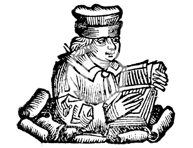 Aesop, Greek fabulist, 1493. Artist: Unknown