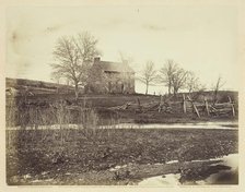 Mathew's House, Battle-field of Bull Run, March 1862. Creators: Barnard & Gibson, George N. Barnard, James F. Gibson.