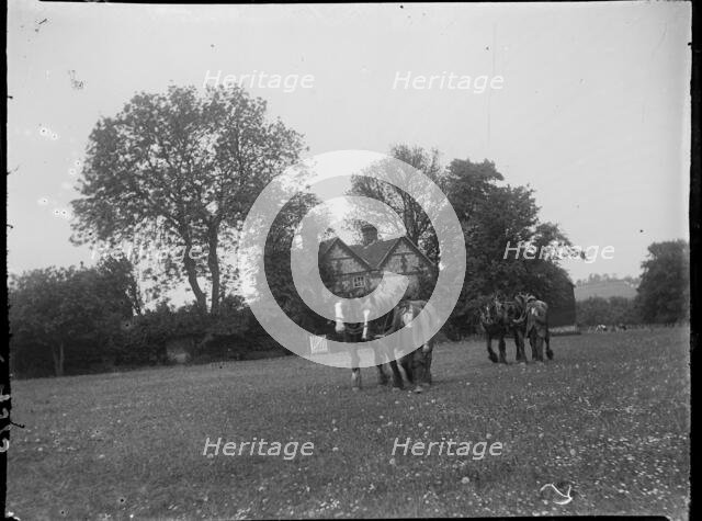 Green End Farm, Green End, Radnage, Wycombe, Buckinghamshire, 1919. Creator: Katherine Jean Macfee.